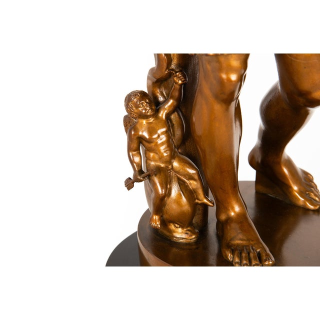 Bronze Fine Italian Grand Tour Bronze Sculpture of Augustus Prima Porta by Boschetti For Sale - Image 8 of 18