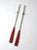 Vintage Painted Wooden Oars Pair For Sale - Image 11 of 11