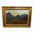 Scottish Mountain Oil Landscape at Dusk Signed by George Houston, c.1900–1920 For Sale