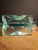 Late 20th Century Signed Uda Yehuda Parmat Studio Art Glass Menorah Iridescent Fused Dreidel For Sale - Image 11 of 17