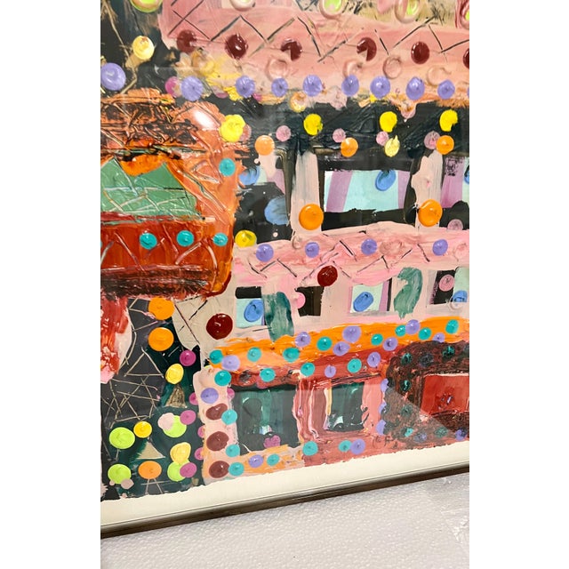 Lynne Golob Gelfman, Abstract Expressionist 1980s Painting Miami Woman Modernist Lynne Golob Gelfman, c.1983 For Sale - Image 16 of 18