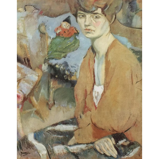 Artist: Jules Pascin (b. March 31, 1885, d. June 5, 1930) Medium: color stone lithography (after the oil paintings) Size:...