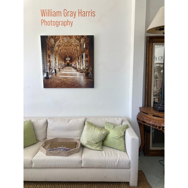 William Gray Harris Photograph on Canvas “ Galleria Degli Specchi, Palazzo Doria Pamphilj" For Sale - Image 4 of 10