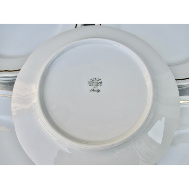 Richard Ginori 1970s Ginori Antico Doccia Salad Plates- Set of 12 For Sale - Image 4 of 5