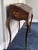 Wood Antique French Louis XV Style Mahogany Painted Writing Desk For Sale - Image 7 of 14