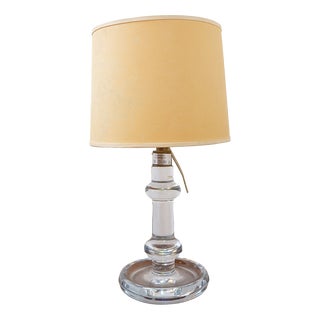 Sheraton Model Glass Table Lamp by Michael Bang for Holmegaard, 1970s For Sale