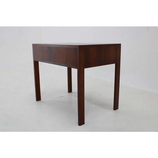 Rosewood Cabinet and Folding Tables by Illum Wikkelsø attributed to Silkeborg, Denmark, 1960s, Set of 4 For Sale - Image 10 of 18