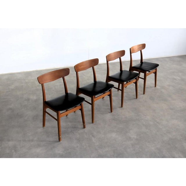 Vintage Dining Chairs, 1960s, Set of 4 For Sale - Image 10 of 11