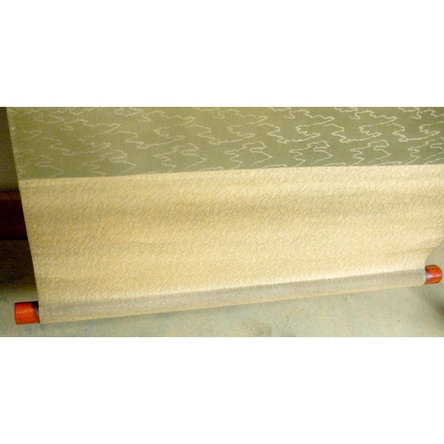 Early 20th Century Japanese Mountain Throne Kannon Scroll For Sale - Image 4 of 7