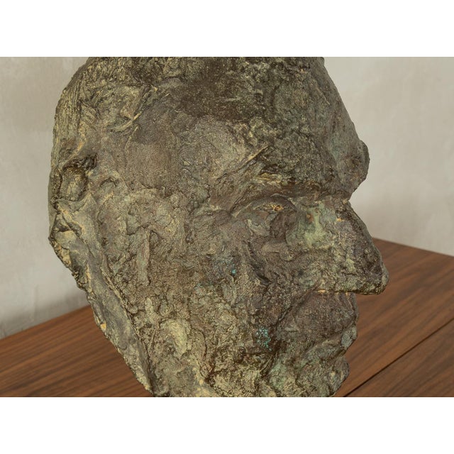 Bronze Sculpture of Helmut Kohl, 1980s For Sale - Image 6 of 8