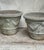 Mid 20th Century Mid 20th Century Pair of Neoclassical Cast Stone Garden Urns With Mask and Garland Motifs For Sale - Image 5 of 13