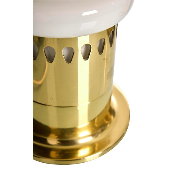 Mid-Century Modern Table Lamps in Brass and Glass from Hans-Agne Jakobsson Ab Markaryd, Sweden, 1960s, Set of 2 For Sale - Image 3 of 5