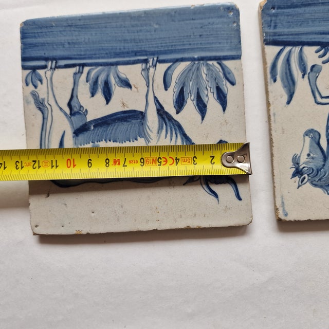 Antique Dutch Tiles, 1790, Set of 2 For Sale - Image 10 of 15
