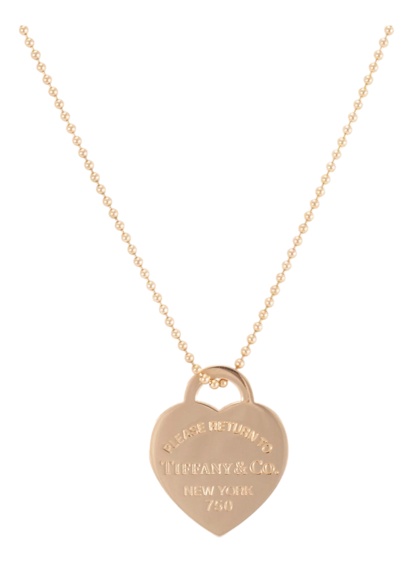 Tiffany & Co. Return to Tiffany Large Heart Tag 18k Rose Gold