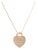 Tiffany & Co. Return to Tiffany Large Heart Tag 18k Rose Gold Pendant Necklace For Sale
