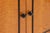Vintage Art Deco Bookcase in Flamed Maple and Ebonized Wood, Italy, 1970s For Sale - Image 4 of 8