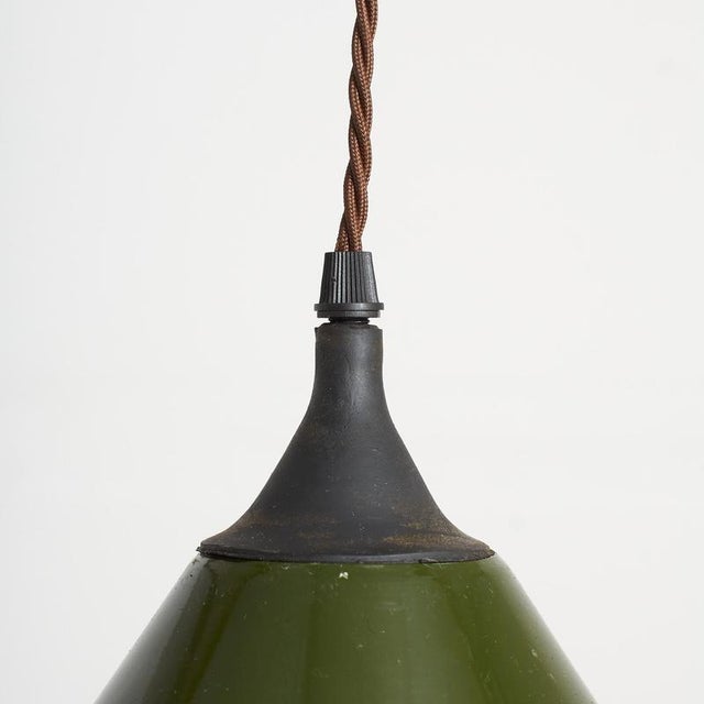 Vintage Military Pendant Field Light from MOD, 1960s For Sale - Image 4 of 6