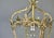 Louis XVI Style Brass Hanging Lantern, 1920s For Sale - Image 10 of 16