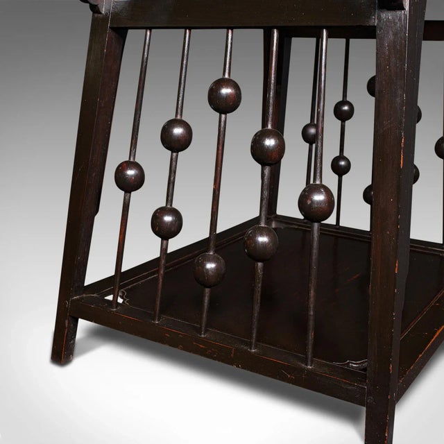 Brown 1880s Antique Victorian English Occasional Table For Sale - Image 8 of 10