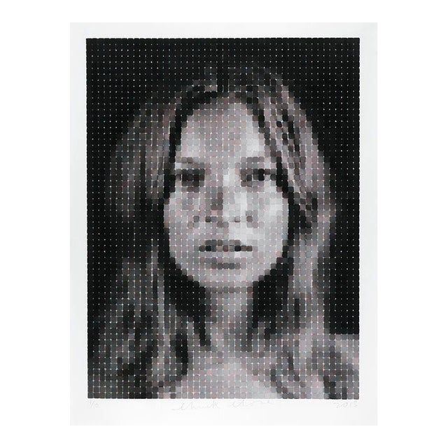 Chuck Close Art Print Kate For Sale