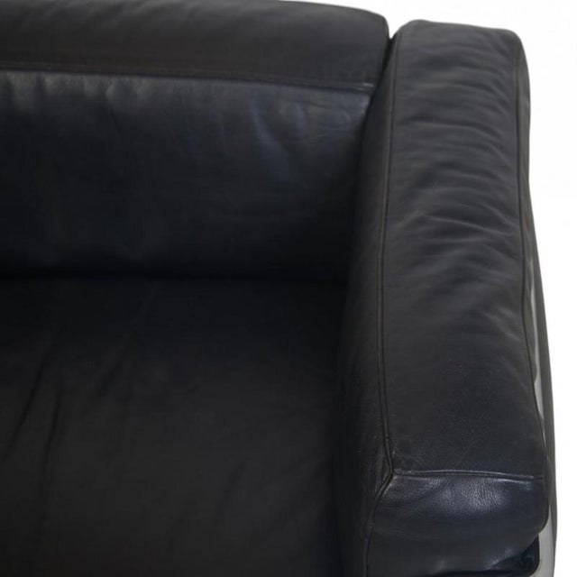 Animal Skin LC3 Chair in Black Leather by Le Corbusier, 2000s For Sale - Image 7 of 18