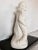 Early 20th Century Italian Carrara Marble Sculpture, G. Pugi's Art Deco Beauty For Sale - Image 9 of 11