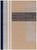 Modern Art Deco Tan Rug "Skyscape" Bauhaus Patterned Sunset Skyline For Sale