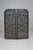 American Vintage Wrought Iron Folding Fireplace Screen For Sale - Image 3 of 4