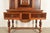 Wood Early Romweber Antique English Jacobean Carved Oak and Burl Wood Bar Cabinet, Circa 1900 For Sale - Image 7 of 16
