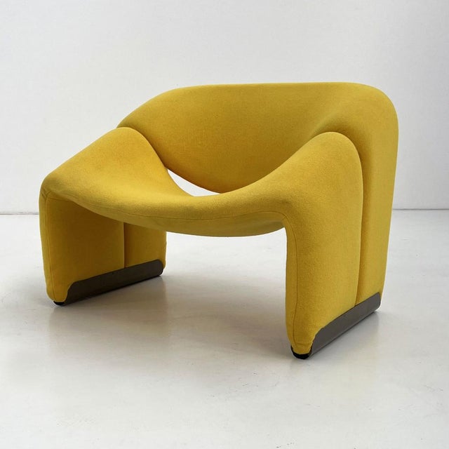 Yellow F598 Groovy Chair by Pierre Paulin for Artifort, 1970s For Sale - Image 10 of 12