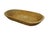 Vintage oak dough bowl with rounded rectangular form. Dimensions: 19.75" x 11.5" x 3.25" (Width x Depth x Height)
