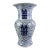 Large Classic Chinese Blue and White "Double Happiness" Phoenix Tail Vase For Sale