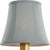 Transitional Visual Comfort Signature 6" Blue Linen Soft Empire Shade For Sale - Image 3 of 3