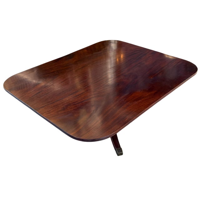Traditional Antique Early 19th C Regency Mahogany Cocktail Table For Sale - Image 3 of 4