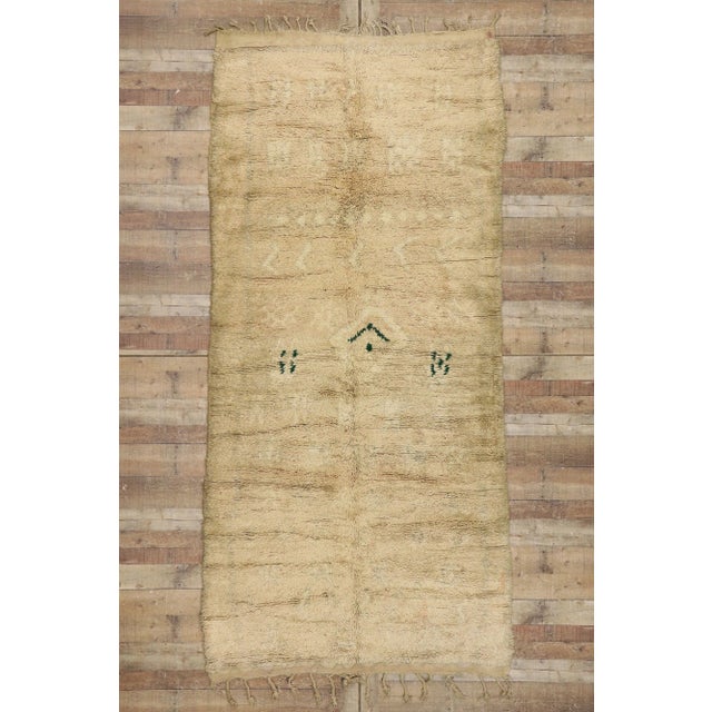 Vintage Boujad Moroccan Rug - 05'00 X 10'03 For Sale - Image 9 of 9