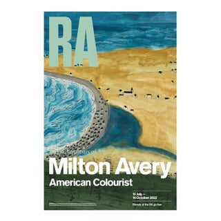 Milton Avery, "Little Fox River" Royal Academy of Arts, London Musuem Poster For Sale