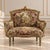 Bring refined French elegance to your interior with this beautifully detailed Louis XVI-style armchair, featuring richly...