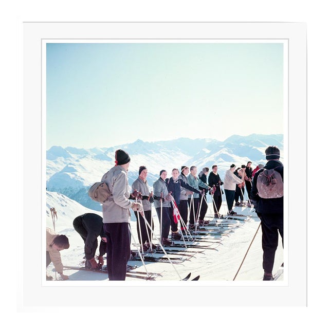 Toni Frissell 'Mountain Top' Archival Pigment Print Framed in White For Sale