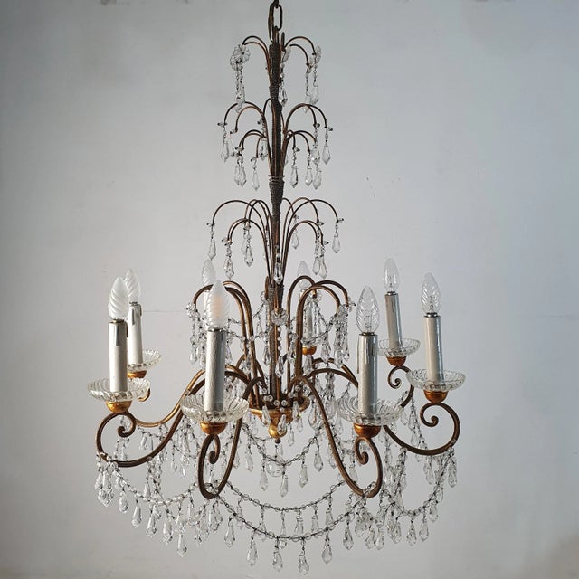 Empire Style Genovese Chandelier For Sale - Image 11 of 13