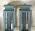 Large Stunning Pair of Solid Copper Wall Lanterns For Sale In Miami - Image 6 of 16