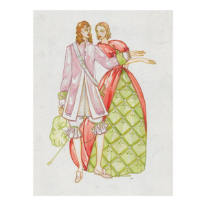 1931 French Figures by Clifford Thompson