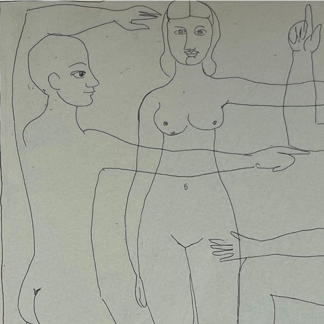 Francois-Xavier Lalanne, Men and Woman, 2002, Etching For Sale - Image 4 of 9