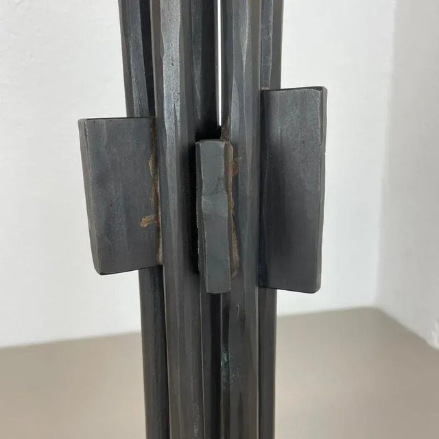 Large Brutalist Bronze Candleholder from Manfred Bergmeister, Germany, 1970s For Sale - Image 10 of 18