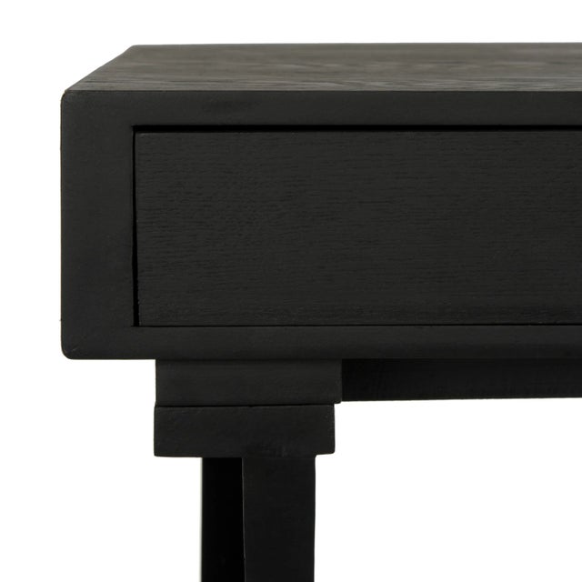 Belinda Desk in Weathered Black For Sale In Philadelphia - Image 6 of 8