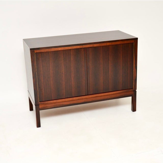 A very stylish and extremely well made vintage sideboard / cabinet by Robert Heritage for Archie Shine. This was made in...