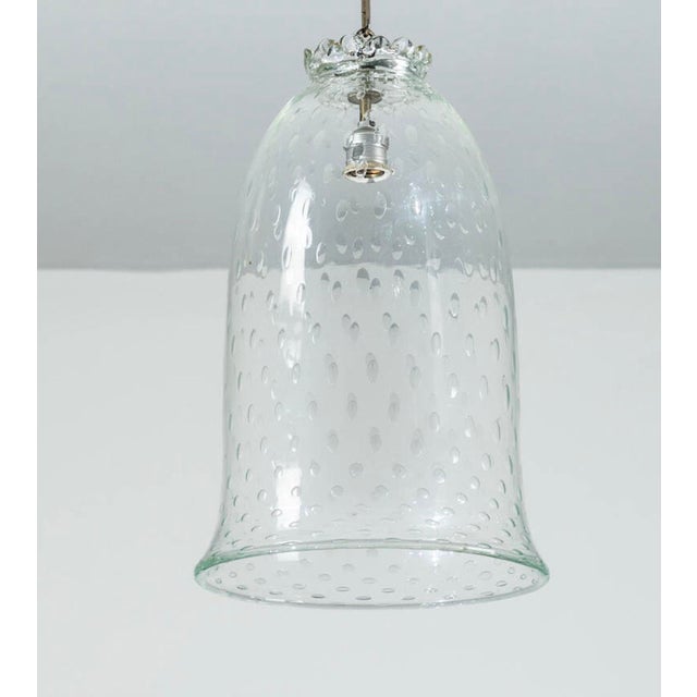 Vintage Bulicante Glass Pendant Lamp from Barovier & Toso, 1950s For Sale - Image 4 of 6