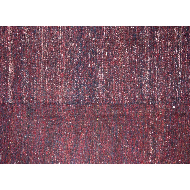 Brilliant Vintage Gabbeh Kilim Rug For Sale - Image 16 of 16