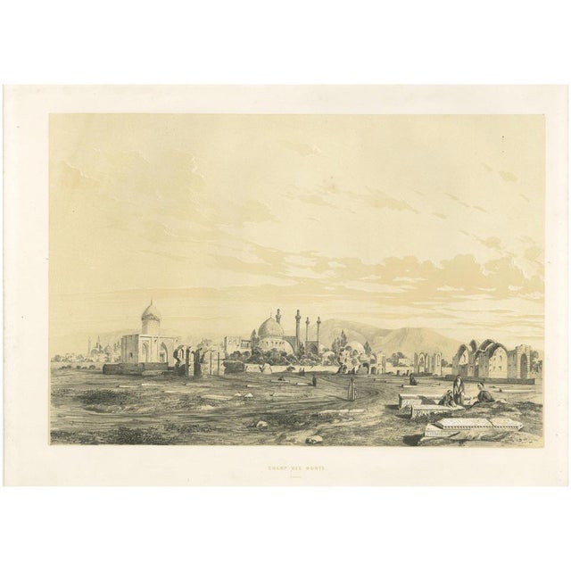Cemetery of Isfahan, 1840, Litograph on Paper For Sale - Image 10 of 10