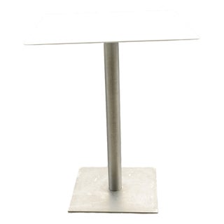 Modern Steel High Outdoor Table For Sale