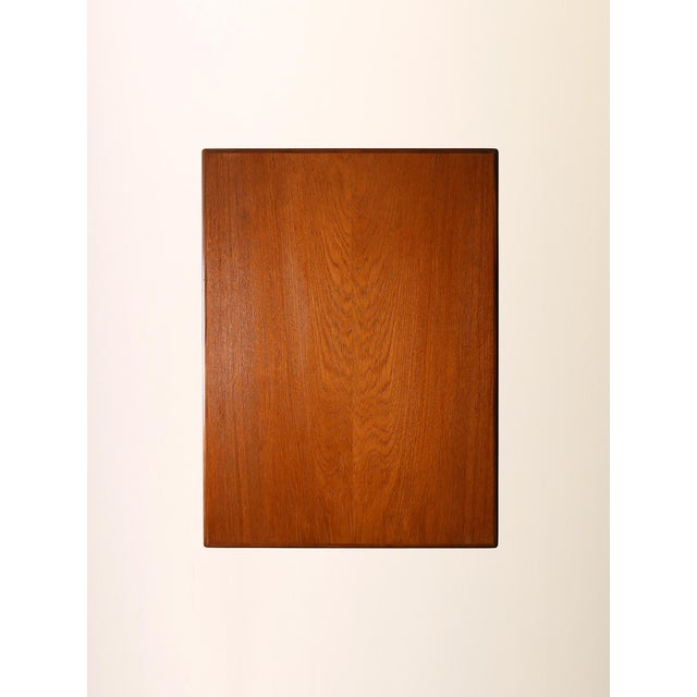 Wood Vintage Scandinavian Coffee Table in Teak from Vistaholm, 1950s For Sale - Image 7 of 8